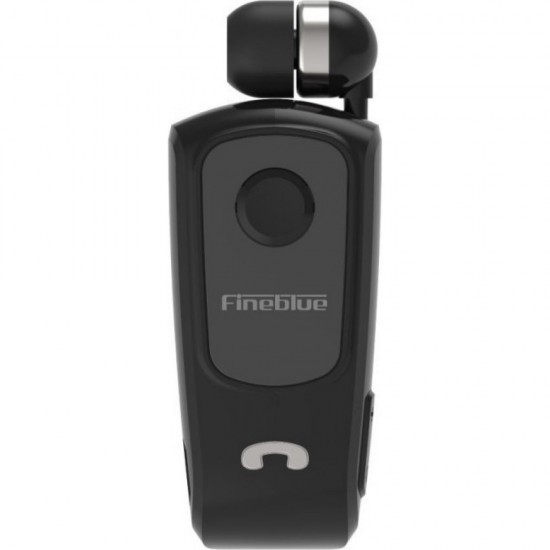 Ασύρματο Bluetooth Ακουστικό Πέτου Fineblue F920 – In-Ear Handsfree με Clip, Μα΄υρο