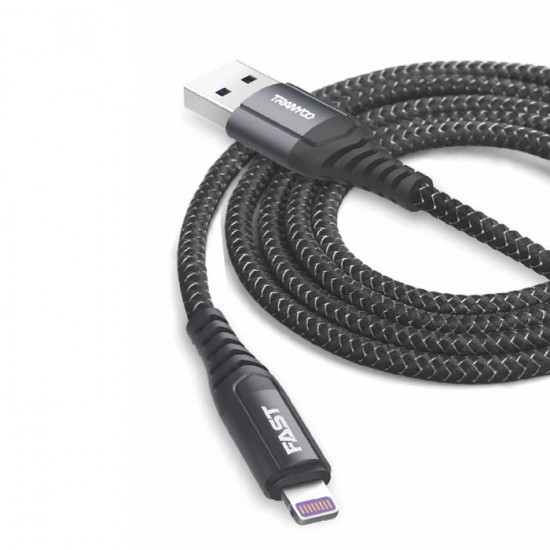 Καλώδιο TRANYOO (T-S16C) 2 Mέτρα 5A USB Type C Καλώδιο γρήγορης φόρτισης Καλώδιο TRANYOO (T-S16C) 2 Mέτρα 5A USB Type C Καλώδιο γρήγορης φόρτισης