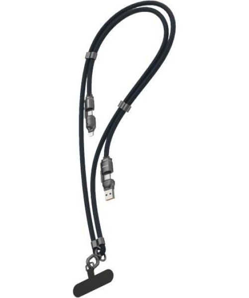 Καλώδιο Φόρτισης 4 σε 1 με Lanyard Καλώδιο Φόρτισης 4 σε 1 με Lanyard