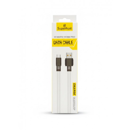 Καλώδιο Δεδομένων & Φόρτισης SuperFast (USB σε Type-C) - Καλώδιο Δεδομένων & Φόρτισης SuperFast (USB σε Type-C) -