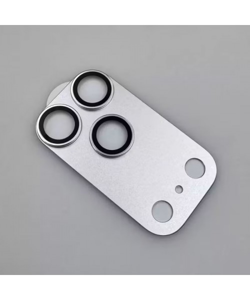 Προστατευτικό Κάλυμμα Κάμερας για iphone 17 pro με Μεταλλικό Φινίρισμα – Ασημί