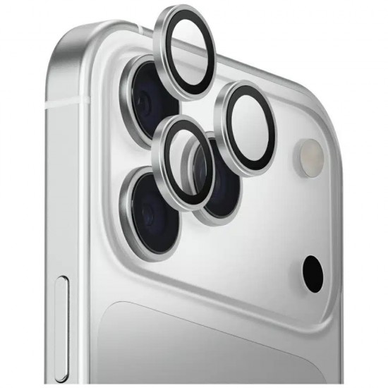  Προστασίας Φακού Κάμερας Iphone 17 Pro/Pro Max Ασημί