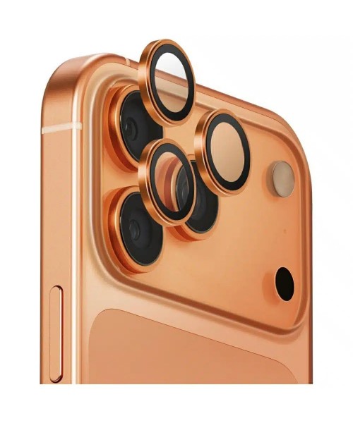  Προστασίας Φακού Κάμερας Iphone 17 Pro/Pro Max Πορτοκαλί