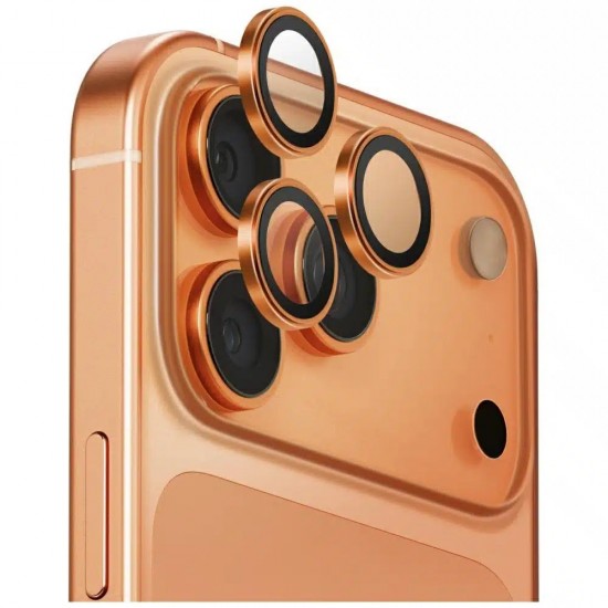  Προστασίας Φακού Κάμερας Iphone 17 Pro/Pro Max Πορτοκαλί