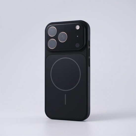 Θήκη iPhone 13 Pro “17 Pro Max Look” με MagSafe – Προστασία Κάμερας, Ματ Φινίρισμα (Μαύρο)