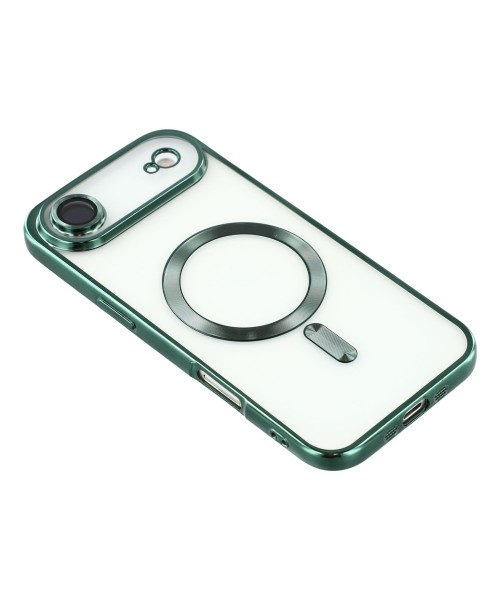 Siipro Back Cover Θηκη Σιλικονης Με Τζαμακι Καμερας Και Magsafe (Iphone 17 Air)-Πράσινο Siipro Back Cover Θηκη Σιλικονης Με Τζαμακι Καμερας Και Magsafe (Iphone 17 Air)-Πράσινο