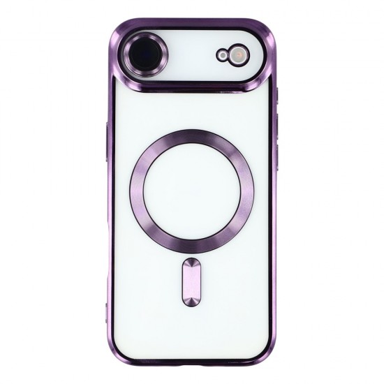 Siipro Back Cover Θηκη Σιλικονης Με Τζαμακι Καμερας Και Magsafe (Iphone 17 Air)-Μώβ Siipro Back Cover Θηκη Σιλικονης Με Τζαμακι Καμερας Και Magsafe (Iphone 17 Air)-Μώβ
