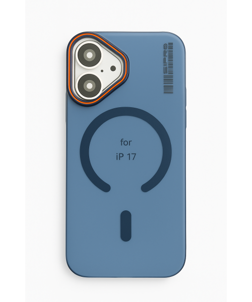 Θήκη MagSafe Σιλικόνης για iPhone 17 – Μπλε Matte Προστασία