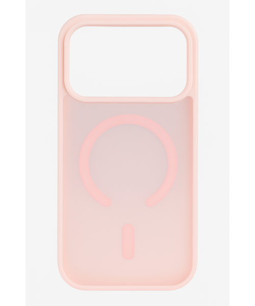 Θήκη Προστασίας με MagSafe για Iphone 17 Pro Max- Ρόζ Θήκη Προστασίας με MagSafe για Iphone 17 Pro Max- Ρόζ