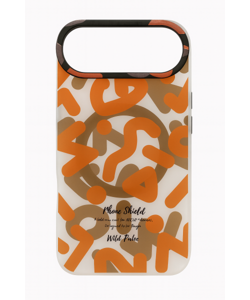 Θήκη κινητού Wild Puka Orange Edition – Μοντέρνο αφηρημένο σχέδιο, προστασία & στυλ-  for iPhone 17 Air