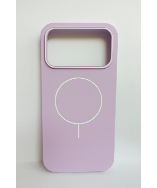 Θήκη MagSafe για iPhone 17 Pro Max – Λιλά με Λευκές Λεπτομέρειες Θήκη MagSafe για iPhone 17 Pro Max – Λιλά με Λευκές Λεπτομέρειες