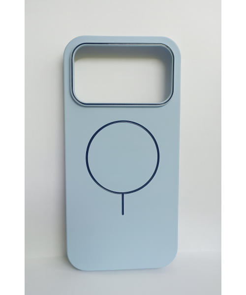 Θήκη MagSafe για iPhone 17 Pro Max – Γαλάζια με Μπλε Λεπτομέρειες Θήκη MagSafe για iPhone 17 Pro Max – Γαλάζια με Μπλε Λεπτομέρειες