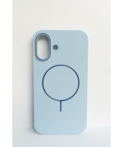 Θήκη MagSafe για iPhone 17 – Ανοιχτό Γαλάζιο με Μπλε Λεπτομέρειες Θήκη MagSafe για iPhone 17 – Ανοιχτό Γαλάζιο με Μπλε Λεπτομέρειες