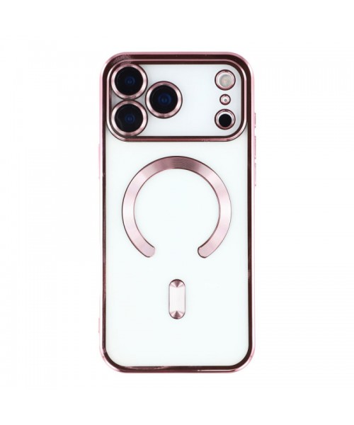 Siipro Back Cover Θηκη Σιλικονης Με Τζαμακι Καμερας Και Magsafe (Iphone 17 Pro Max)Ρόζ Siipro Back Cover Θηκη Σιλικονης Με Τζαμακι Καμερας Και Magsafe (Iphone 17 Pro Max)Ρόζ
