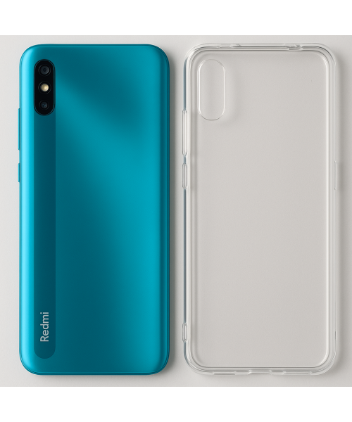 Θήκη Σιλικόνης Back Cover Διάφανη 1.5mm -redmi 9A