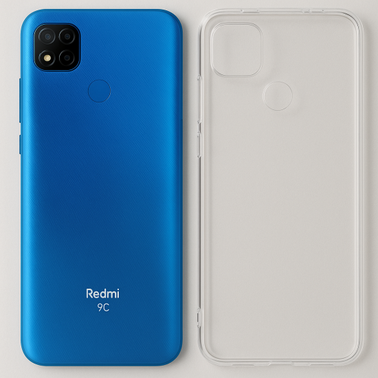 Θήκη Σιλικόνης Back Cover Διάφανη 1.5mm -redmi 9c