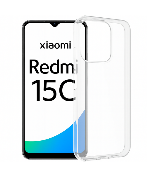 Θήκη Σιλικόνης Back Cover Διάφανη 1.5mm –REDMI 15C