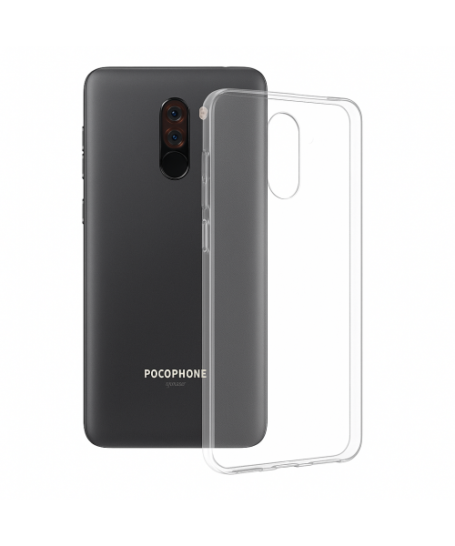 Θήκη Σιλικόνης Back Cover Διάφανη 1.5mm -POCOPHONE F1
