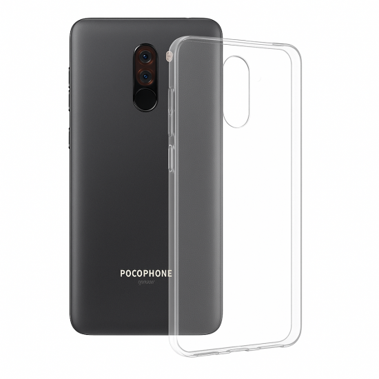 Θήκη Σιλικόνης Back Cover Διάφανη 1.5mm -POCOPHONE F1