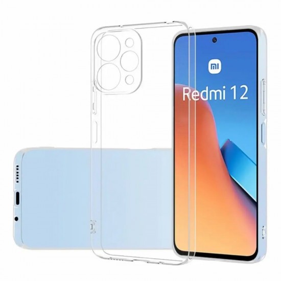 Θήκη Σιλικόνης Back Cover Διάφανη 1.5mm -redmi 12