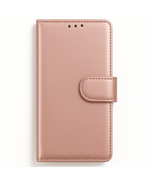 Δερμάτινη θήκη Flip Slim Book Wallet για Matte 20-ρόζ