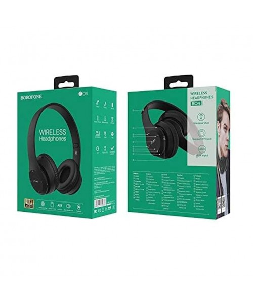 Ακουστικά Borofone BO24 Gratified bluetooth μαύρα Ακουστικά Borofone BO24 Gratified bluetooth μαύρα