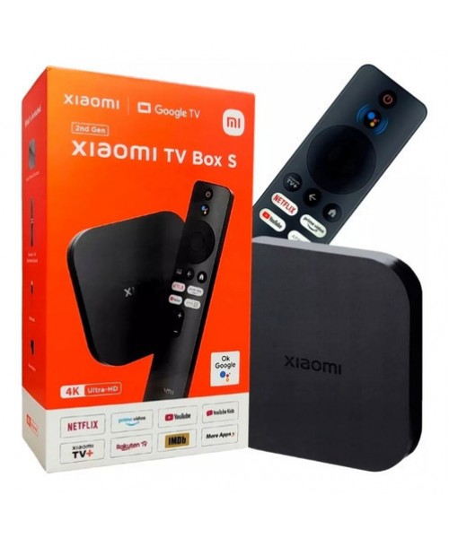 Xiaomi TV Box Mi Box S 2nd Gen 4K UHD με WiFi USB 2.0 2GB RAM και 8GB Αποθηκευτικό Χώρο με Λειτουργικό Android Xiaomi TV Box Mi Box S 2nd Gen 4K UHD με WiFi USB 2.0 2GB RAM και 8GB Αποθηκευτικό Χώρο με Λειτουργικό Android