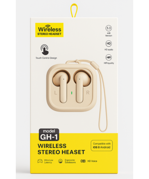 Ασύρματα Ακουστικά GH-1 – Απίστευτη Ποιότητα Ήχου & Άνεση