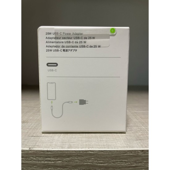 25 W iPhone USB Power Adapter 