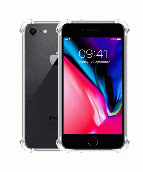 Unbreak Back Cover Σιλικόνης Διάφανο για Iphone 8 Unbreak Back Cover Σιλικόνης Διάφανο για Iphone 8