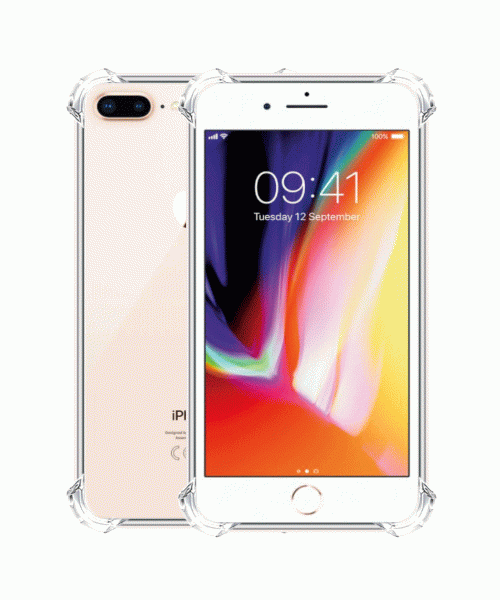 Unbreak Back Cover Σιλικόνης Διάφανο για Iphone 8 PLUS Unbreak Back Cover Σιλικόνης Διάφανο για Iphone 8 PLUS