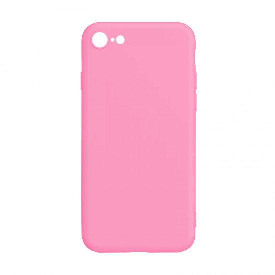 Θήκη Σιλικόνης Soft TPU Colorfull For IPHONE SE 2020 - Pink Θήκη Σιλικόνης Soft TPU Colorfull For IPHONE SE 2020 - Pink