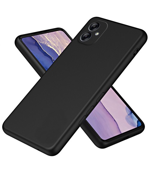 Siipro Case for Samsung Galaxy A04e Silicone TPU Soft Touch (Black) Siipro Case for Samsung Galaxy A04e Silicone TPU Soft Touch (Black)