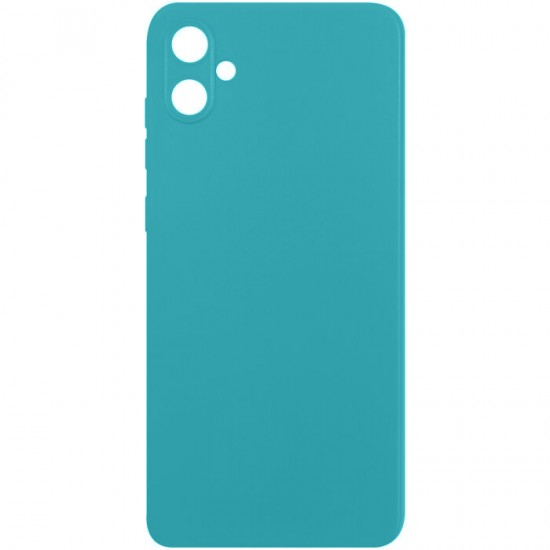 Siipro Case for Samsung Galaxy A05 Silicone TPU Soft Touch (Cyan)