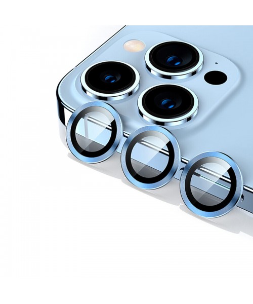Προστασία Κάμερας Κινητών 3-σε-1 Tempered Glass for iPhone 13 Pro / 13 Pro Max Sierra Blue Προστασία Κάμερας Κινητών 3-σε-1 Tempered Glass for iPhone 13 Pro / 13 Pro Max Sierra Blue