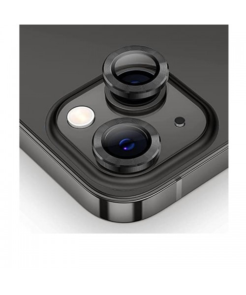 Προστασία Κάμερας Κινητών 3-σε-1 Tempered Glass for iPhone 14 / 14 Plus Black