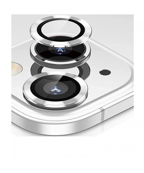 Προστασία Κάμερας Κινητών 3-σε-1 Tempered Glass for iPhone 14 / 14 Plus Silver