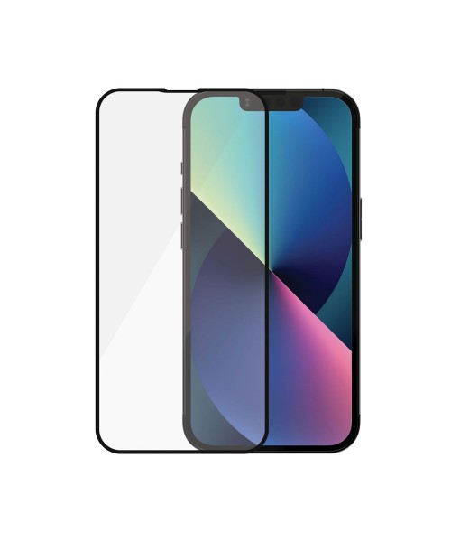 OEM IPHONE 14 FULL FACE FULL GLUE SCREEN PROTECTOR - BLACK