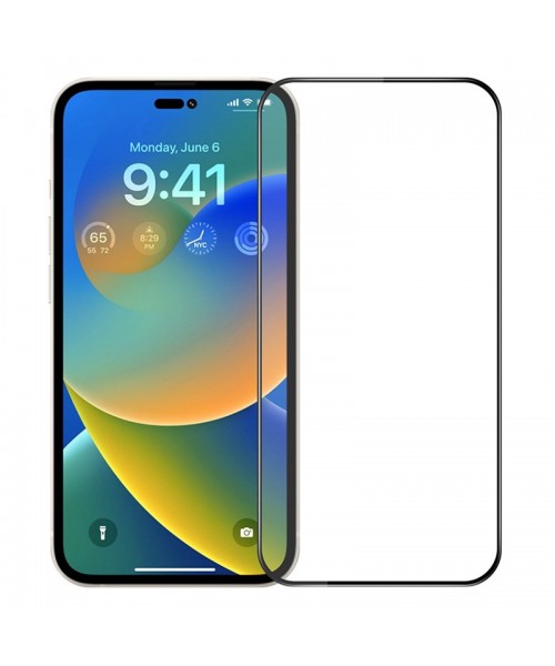 OEM IPHONE 16e o FULL FACE FULL GLUE  SCREEN PROTECTOR - BLACK OEM IPHONE 16e o FULL FACE FULL GLUE  SCREEN PROTECTOR - BLACK