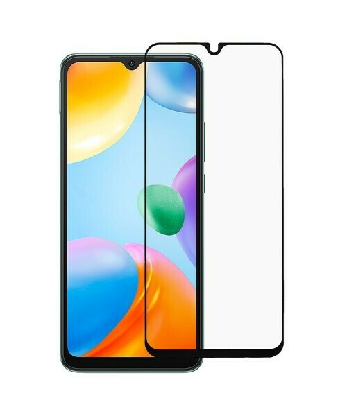 OEM FULL GLUE FULL FACE TEMPERED GLASS FOR XIAOMI REDMI 10A - BLACK OEM FULL GLUE FULL FACE TEMPERED GLASS FOR XIAOMI REDMI 10A - BLACK