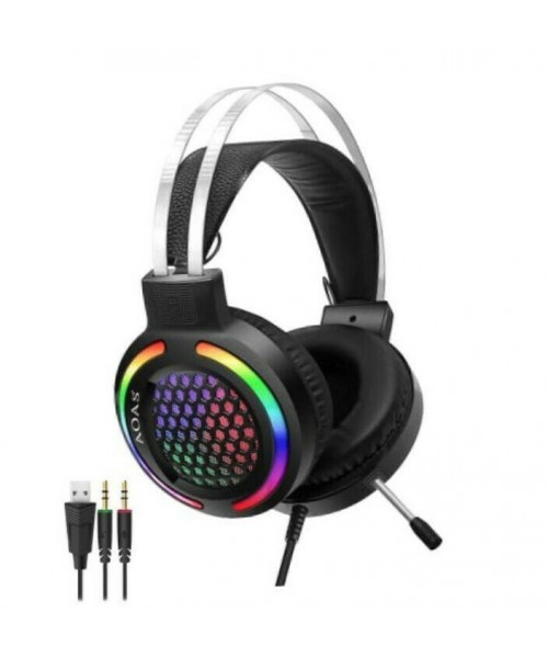 AOAS AS-60 Over Ear Gaming Headset with Connection 3.5mm AOAS AS-60 Over Ear Gaming Headset with Connection 3.5mm