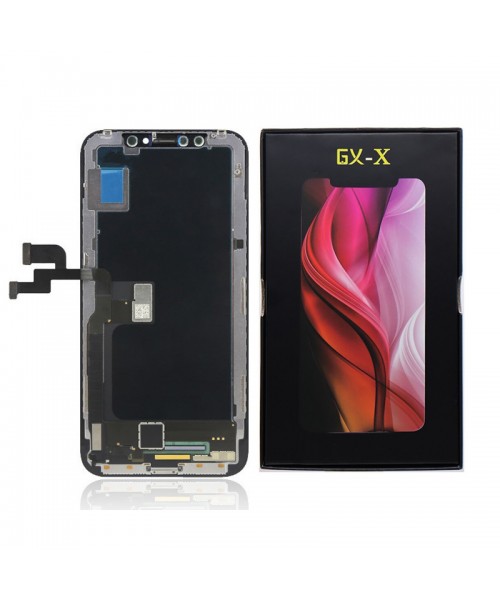 Οθόνη Lcd Και Μηχανισμός Αφής Iphone X (GX) - Μαύρο Οθόνη Lcd Και Μηχανισμός Αφής Iphone X (GX) - Μαύρο