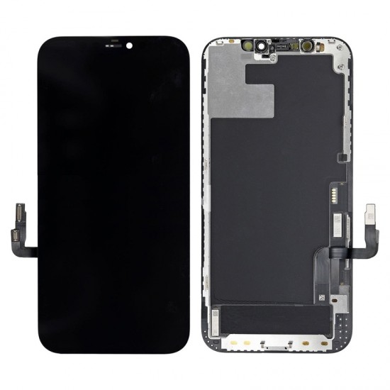Οθόνη Lcd Και Μηχανισμός Αφής Iphone 12/12 Pro (INCELL) - Μαύρο Οθόνη Lcd Και Μηχανισμός Αφής Iphone 12/12 Pro (INCELL) - Μαύρο