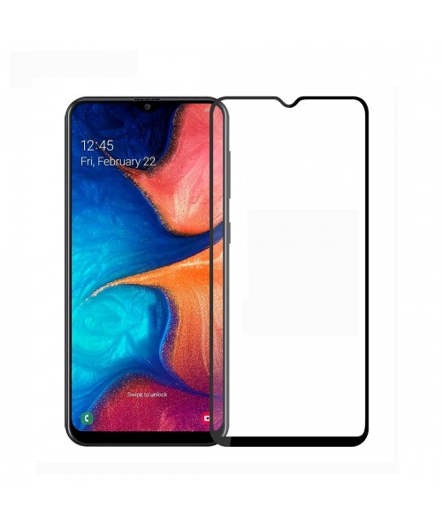 OEM FULL GLUE FULL FACE TEMPERED GLASS FOR SAMSUNG GALAXY A40 - BLACK OEM FULL GLUE FULL FACE TEMPERED GLASS FOR SAMSUNG GALAXY A40 - BLACK