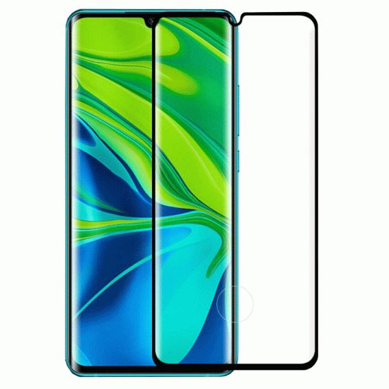 OEM FULL GLUE FULL FACE TEMPERED GLASS FOR XIAOMI MI NOTE 10/10 PRO - BLACK OEM FULL GLUE FULL FACE TEMPERED GLASS FOR XIAOMI MI NOTE 10/10 PRO - BLACK