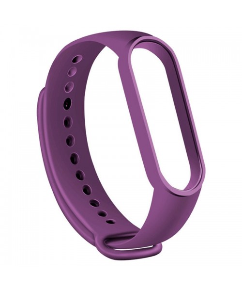 OEM Λουράκι Softband με Techonto Strap για Xiaomi Mi Band 5/6 (Purple)