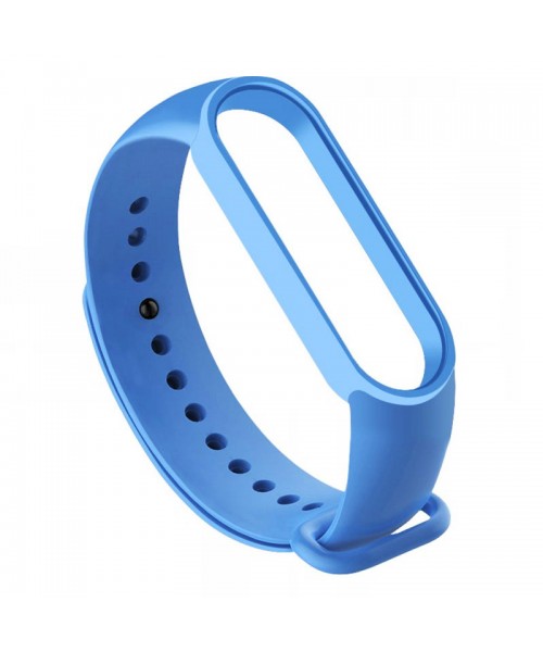 OEM Λουράκι Softband με Techonto Strap για Xiaomi Mi Band 5/6 (Light Blue)