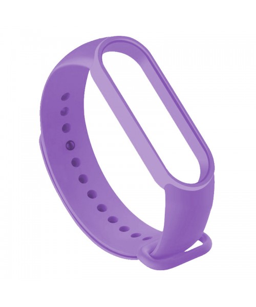OEM Λουράκι Softband με Techonto Strap για Xiaomi Mi Band 5/6 (Light Purple)