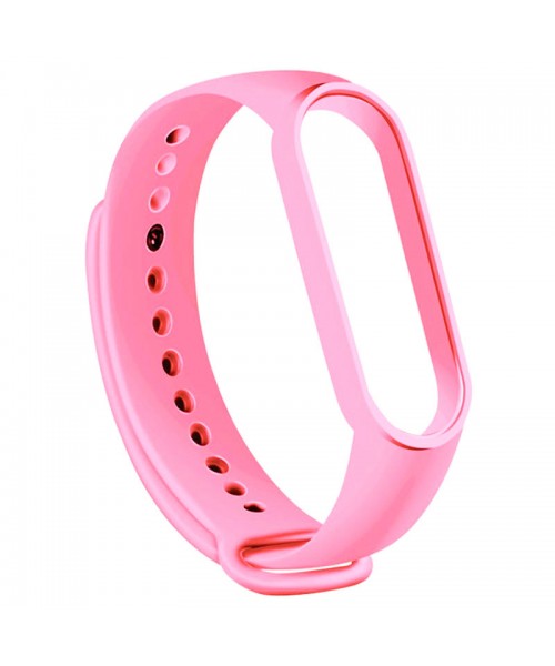 OEM Λουράκι Softband με Techonto Strap για Xiaomi Mi Band 5/6 (Pink)