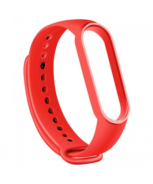 OEM Λουράκι Softband με Techonto Strap για Xiaomi Mi Band 5/6 (Red)